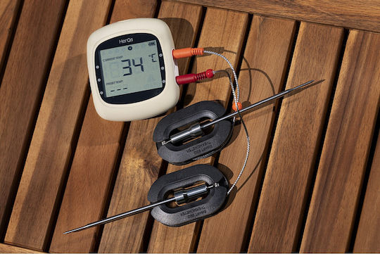 Logitech Herqs Easybbq Ασύρματο Ψηφιακό Θερμόμετρο BBQ