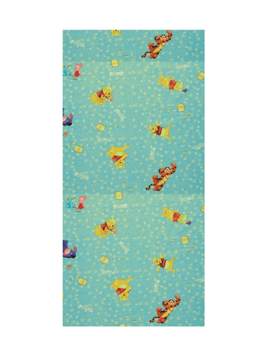 Disney Kids Tab Top Curtain Disney Sweetcord Green 140x290cm