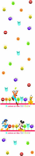Disney Kids Rod Pocket Curtain CH002 Club House White 140x290cm