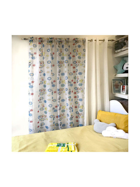 Sprintzio Kids Rod Pocket Curtain Warner 902 Multicolour 7790203000000 200x275cm