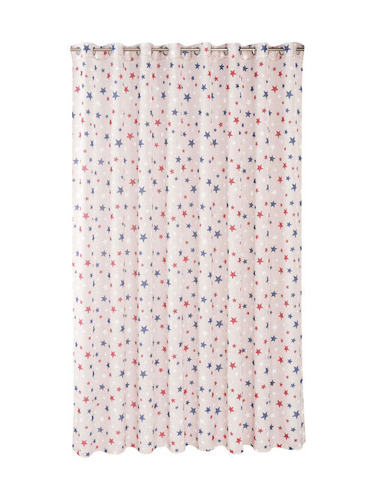Beauty Home Kids Curtain with Grommet Tops Beige 280x280cm