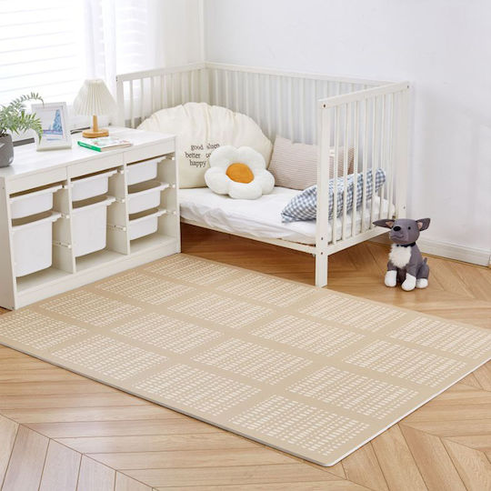 Hakuna Matte Kinderbodenpuzzle Eva Sand Beige 16Stück