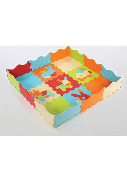 Ludi Interactive Floor Puzzle with Animals 25 Pieces