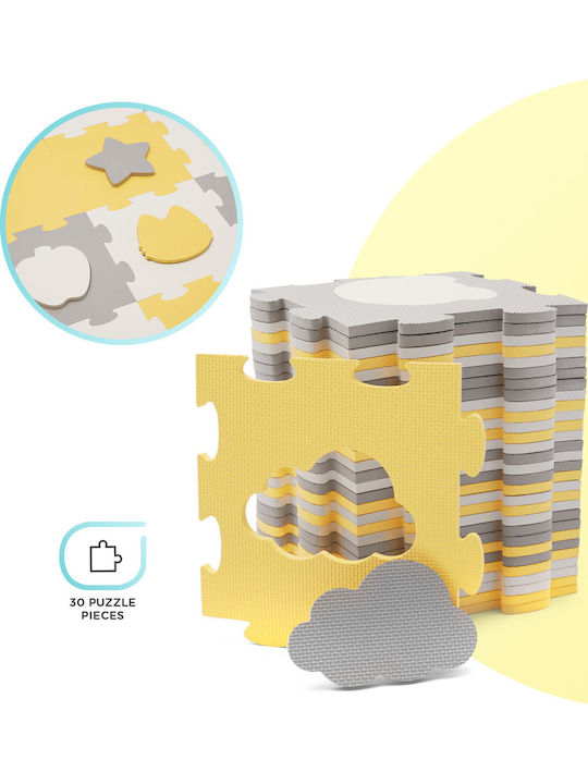 Kinderkraft Luno Yellow 30τμχ KPLUSH00YEL0000
