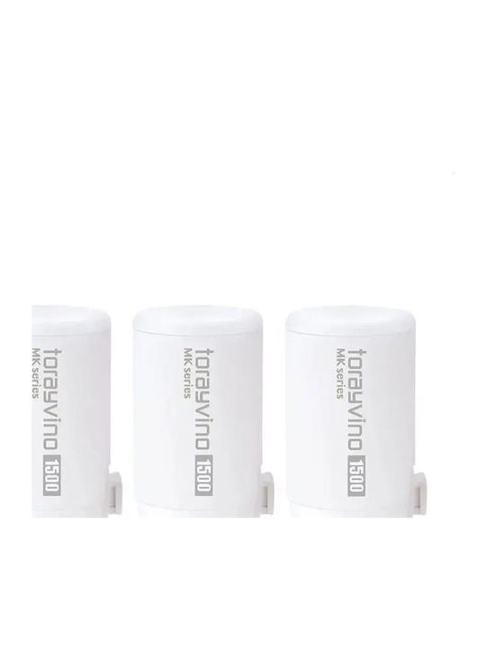Toray Water Filter Replacement for Faucet made of Activated Carbon 3pcs