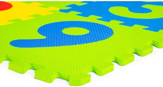 Ecotoys Puzzle de podea educativ pentru copii Covor Mare-Puzzle cu litere 36buc