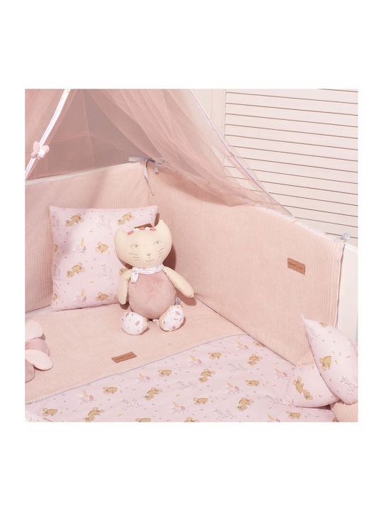 Baby Oliver Bettdecke Für Krippe Baumwolle Rosa Rosa 100x140cm