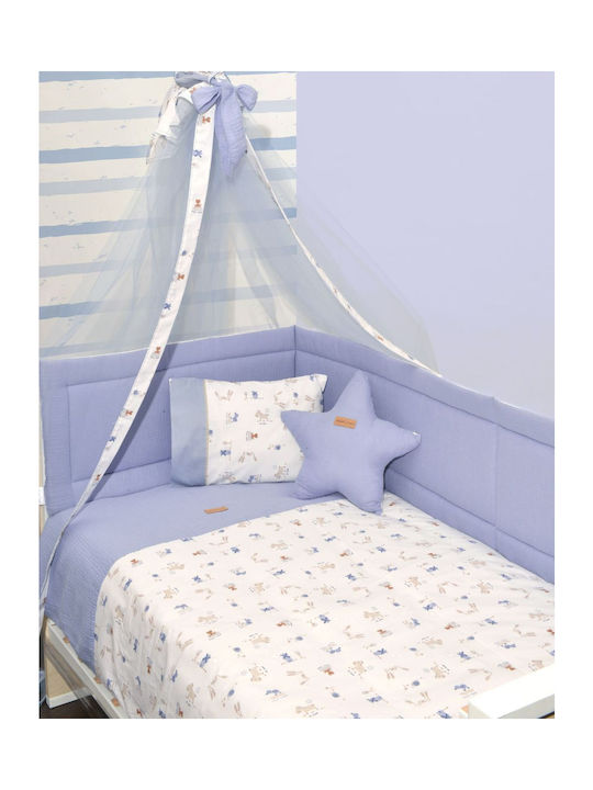 Baby Oliver Duvet Crib Cotton Ecru 100x140cm