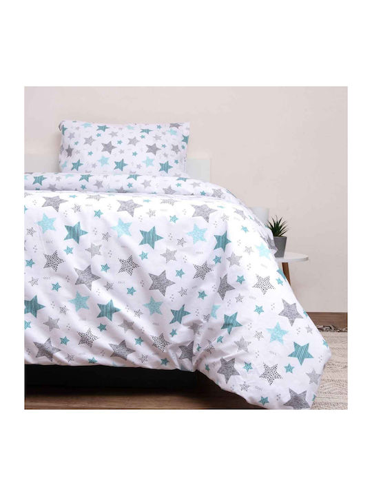 Viopros Seirios Crib Duvet White White 120x160cm