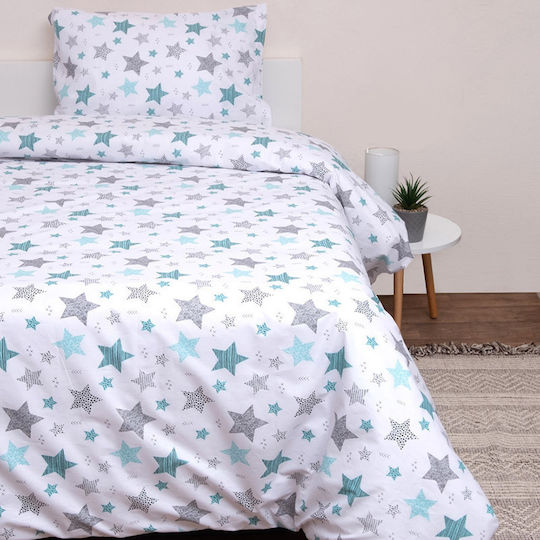 Viopros Seirios Crib Duvet White White 120x160cm