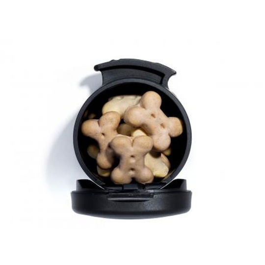 Flexi Food Storage Container for Dog in Brown Color