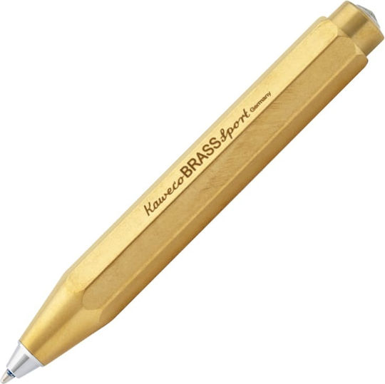Kaweco Brass Pen-store Set 1 Πένα Στυλό Θήκη Bb Extra Broad