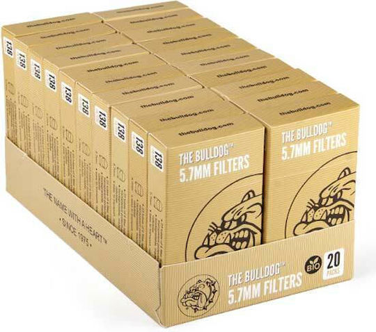 The Bulldog Amsterdam Filtertips Einfach 5.7mm 20x1Stk