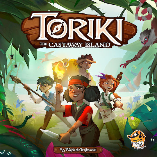 Board Game Toriki: The Castaway Island for 1-4 Players 8+ Years Old (EN) Lucky Duck Games