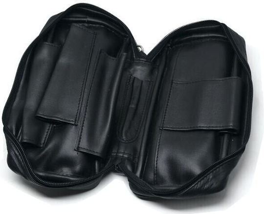 Rolling Lepekoff 44204 Tobacco Pipe Case Bag 3 Pipes Genuine Leather