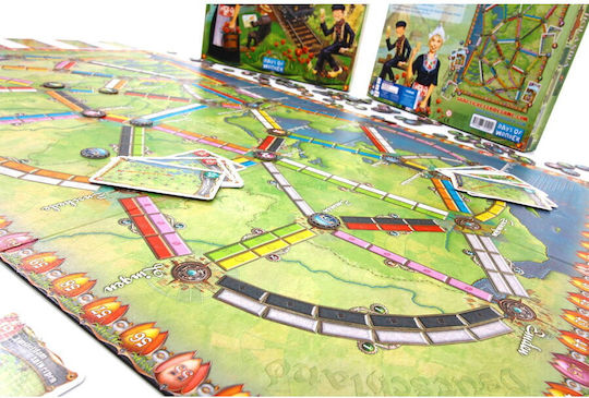 Game Expansion Ticket to Ride: Netherlands (PL) for 2-5 Players 8+ Years Old (PL) Rebel Games