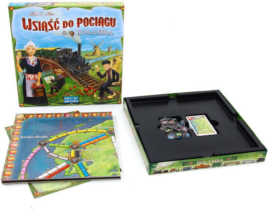Game Expansion Ticket to Ride: Netherlands (PL) for 2-5 Players 8+ Years Old (PL) Rebel Games