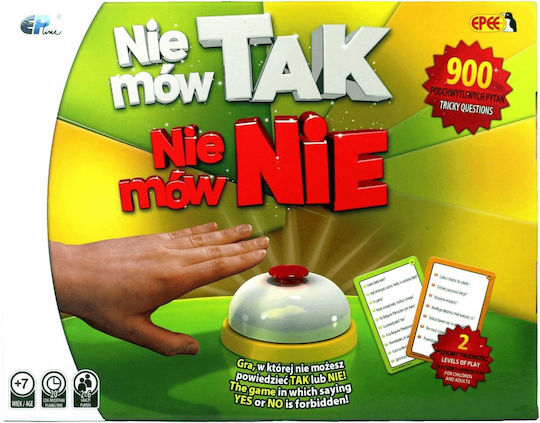 Board Game Don't Say Yes, Don't Say No (pl) for 2-6 Players 7+ Years Old (PL) Epee