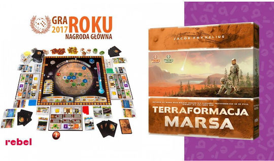Board Game Terraforming Mars for 1-5 Players 12+ Years Old (EN) Rebel Games