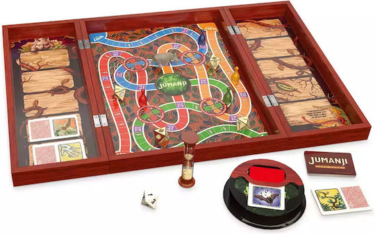 Board Game Jumanji for 2-4 Players 5+ Years Old (RO) Spin Master