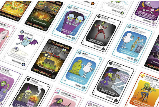 Board Game Undead Feline Blasters for 2-9 Players 12+ Years Old (PL) Rebel Games