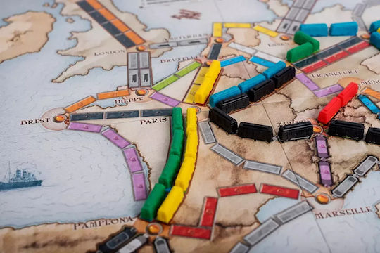 Board Game Ticket to Ride Europe (PL) for 2-5 Players 8+ Years Old (PL) Rebel Games