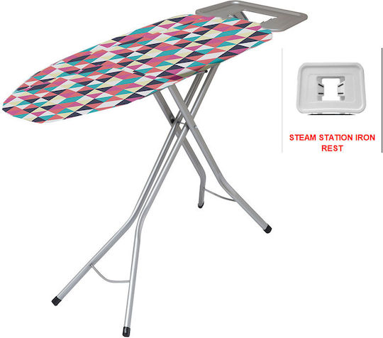 Vesta Pearl Σιδερώστρα για Σίδερο Ατμού Σπαστή 155x45x95cm