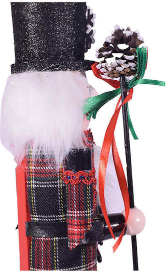 Giftland Weihnachts-Nussknacker Mehrfarbig aus Hölzernes Höhe 37cm.