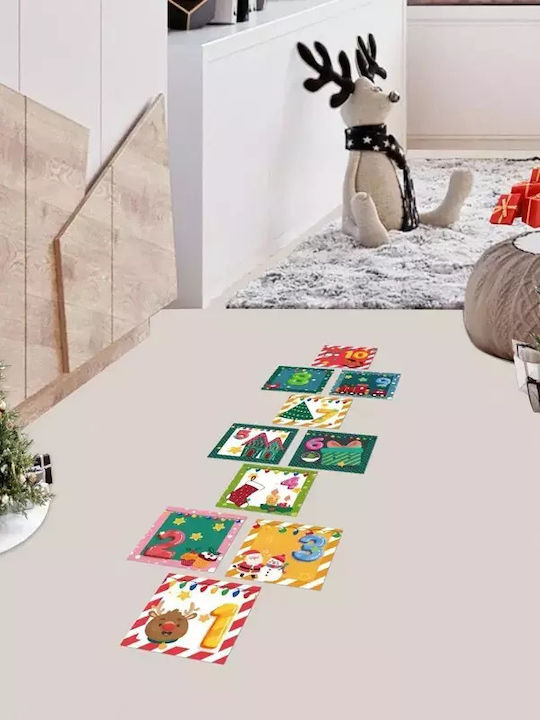 Weihnachtsaufkleber Boden Tieren 10Stücke