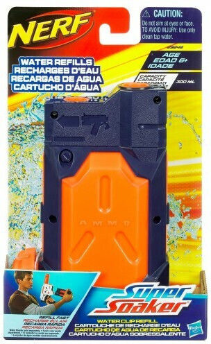 Nerf Water Clip Refill Super Soaker pentru 5+ ani+ Ani