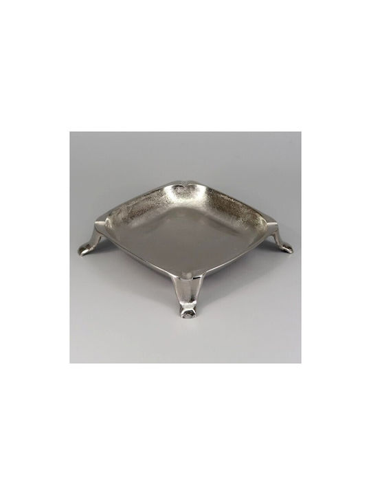 Luxury Aluminum Ashtray 26x26x6cm