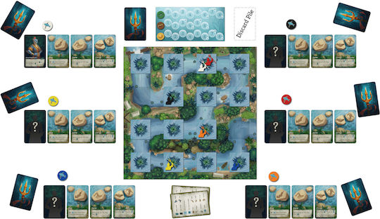 Настолна игра Riverbed Hunt за 4-9 играчи 10+ години (EN) Odd Statue Games