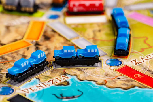 Board Game Ticket to Ride Europe 15th Anniversary (PL) for 2-5 Players 8+ Years Old (PL) Rebel Games