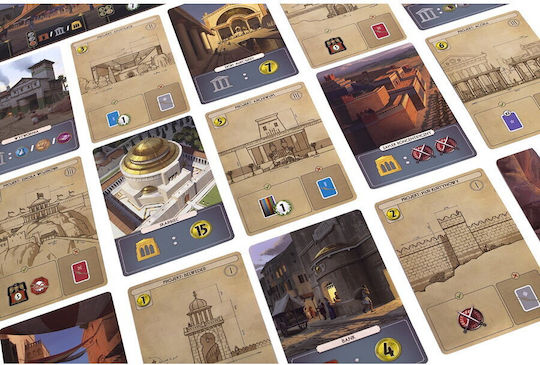 Game Expansion 7 Wonders Buildings (PL) for 3-7 Players 10+ Years Old (PL) Rebel Games