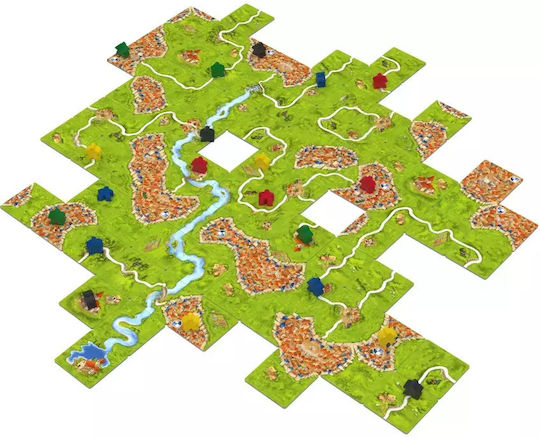 Board Game Carcassonne (PL) for 2-5 Players 7+ Years Old (PL) Bard
