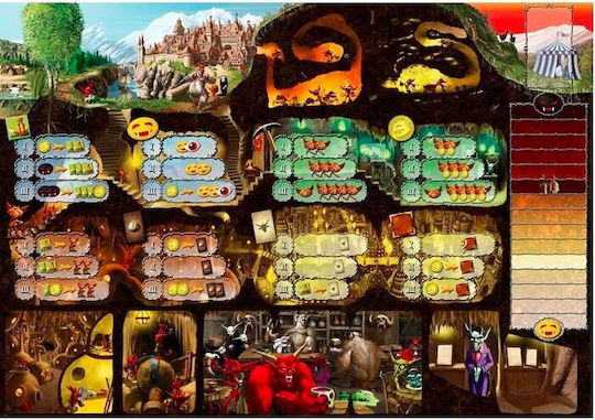Board Game Lords Of The Underworld for 2-4 Players 12+ Years Old (PL) Rebel Games