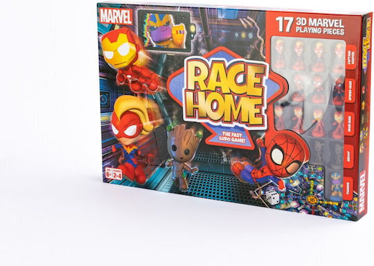 Επιτραπέζιο Παιχνίδι Marvel Avengers - Race Home για 2-4 Παίκτες 6+ Ετών (EN) Cartamundi