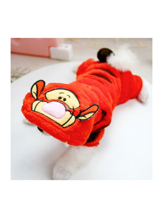 Tiger Full Body Clothing for Dogs in Orange Colour XXSmall