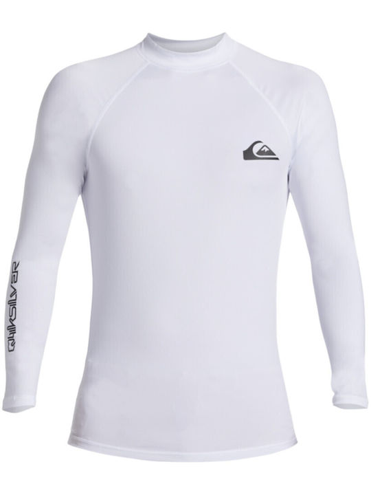 Quiksilver Everyday Men's Long Sleeve Sun Protection Shirt White