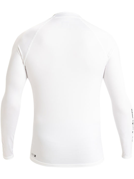 Quiksilver Everyday Men's Long Sleeve Sun Protection Shirt White