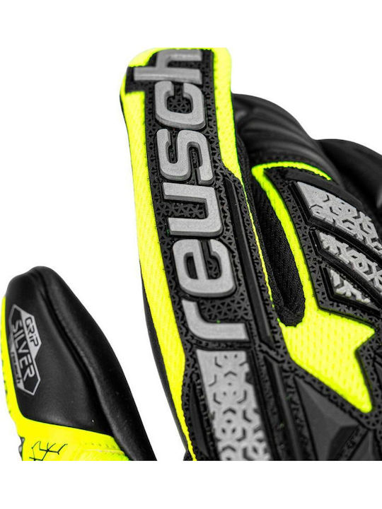 Reusch Attrakt Freegel Kids Goalkeeper Gloves Yellow