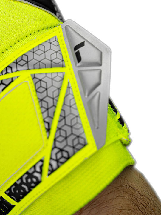 Reusch Attrakt Freegel Kids Goalkeeper Gloves Yellow