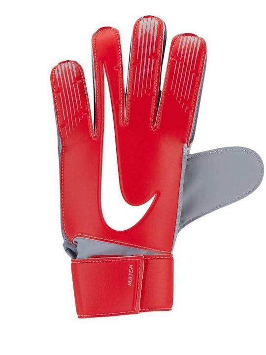 Nike Match Γάντια Τερματοφύλακα Ενηλίκων Κόκκινα