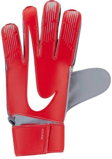 Nike Match Голмански ръкавици за Възрастни Червени