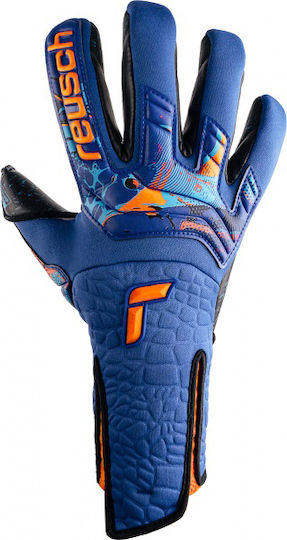 Reusch Attrakt Fusion Strapless Adaptiveflex Mănuși portar Adulți Albastru