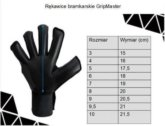 Yakimasport Adults Goalkeeper Gloves Black