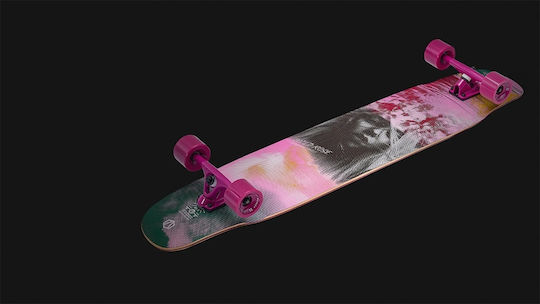 Aztron Complete Longboard Ροζ