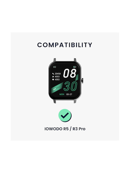 KWmobile Каишка Силикон Червен (IOWODO R5, IOWODO R3 Pro)