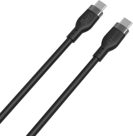 Targus USB 2.0 Kabel USB-C männlich - USB-C 240W PD Schwarz 1m HJ4001BKGL