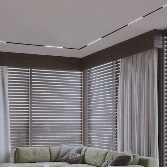 Inlight Commercial Linear LED Ceiling Light 12W Warm White L60xY1.6cm
